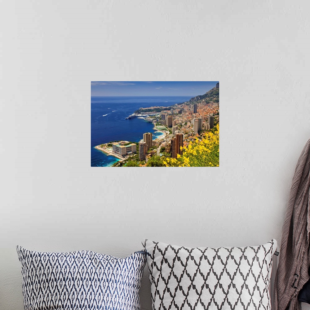 A bohemian room featuring Principality of Monaco, Monaco, Mediterranean sea, C..te d'Azur, Monaco-Ville