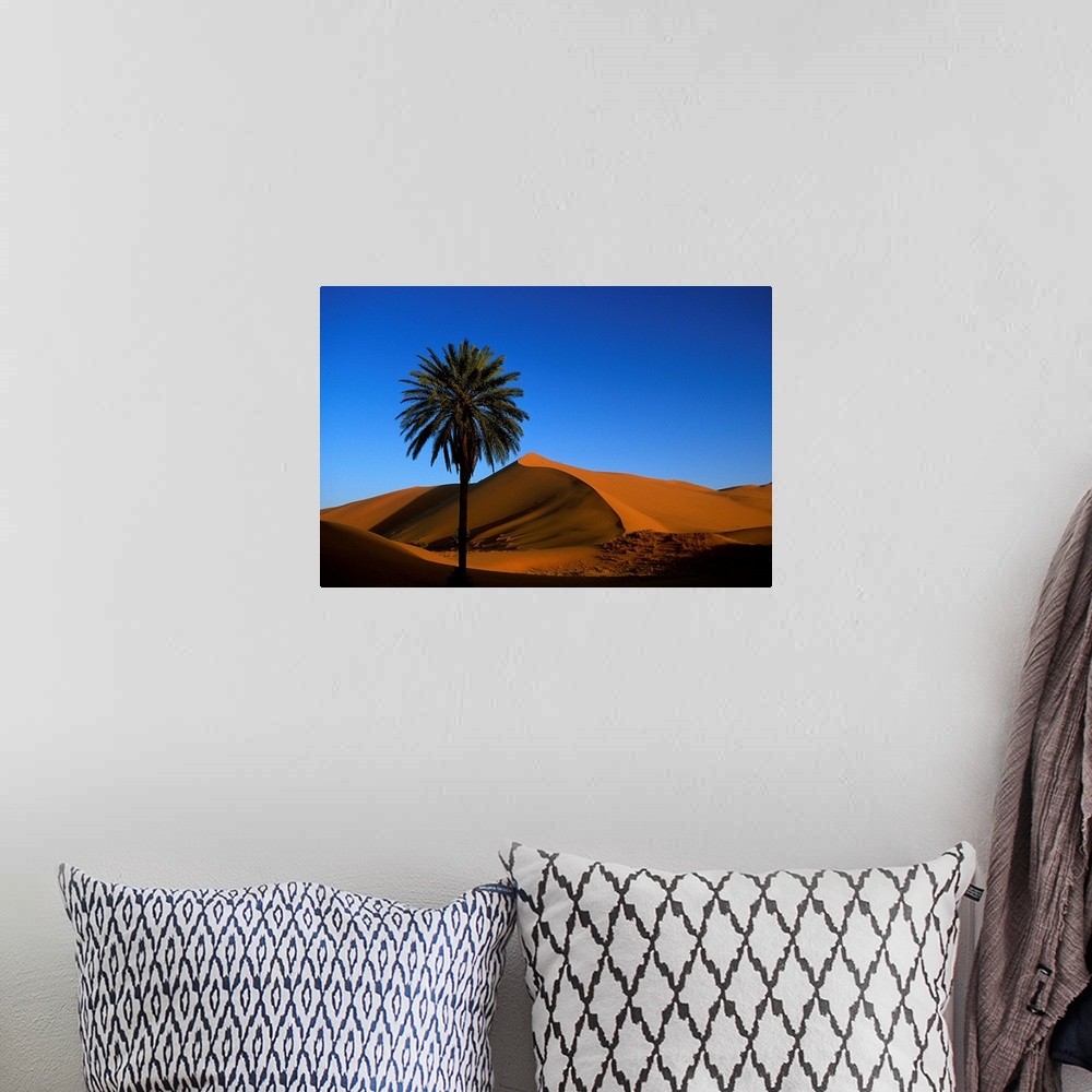 A bohemian room featuring Morocco, Erg Chebbi Desert
