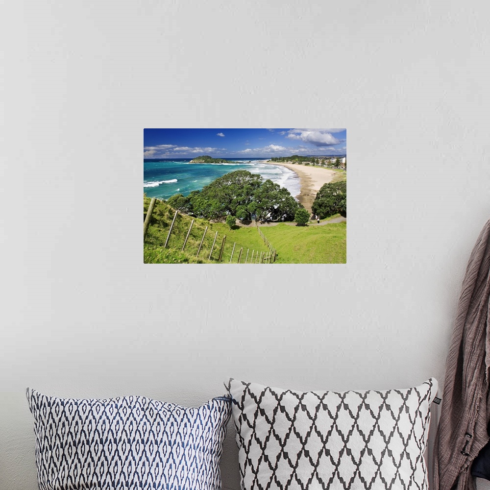 A bohemian room featuring New Zealand, North Island, Bay of Plenty, Mt, Maunganui beach