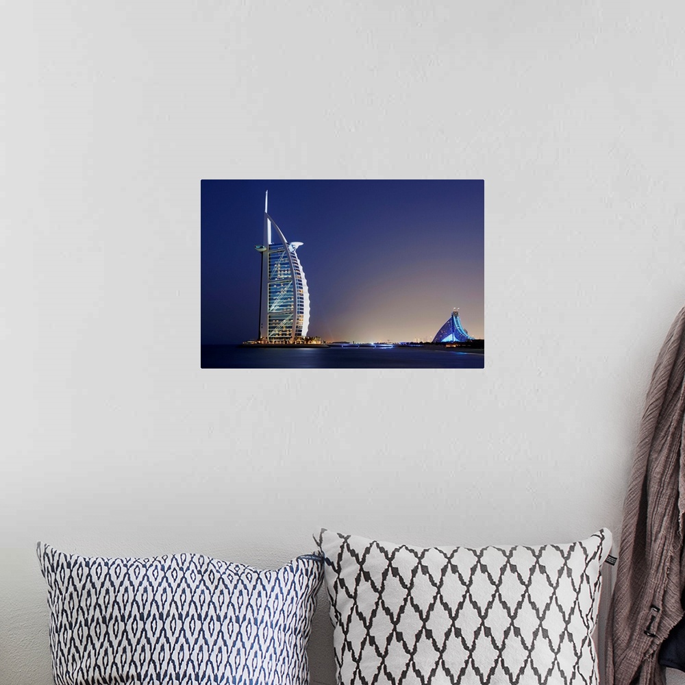 A bohemian room featuring United Arab Emirates, Dubai, Dubai City, Jumeirah, Burj Al Arab, Jumeirah beach and Burj Al Arab ...