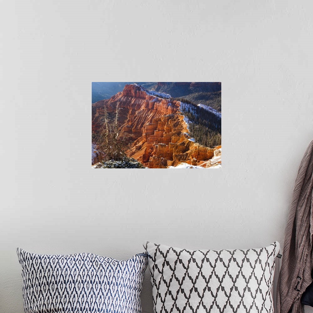 A bohemian room featuring USA, Utah, Cedar Breaks State Park, view from Panorama point.