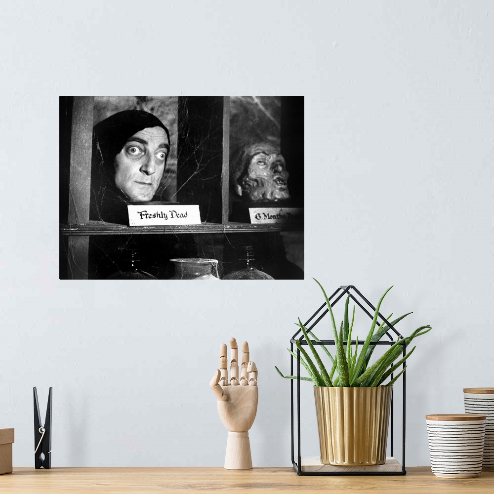 A bohemian room featuring Marty Feldman, Young Frankenstein
