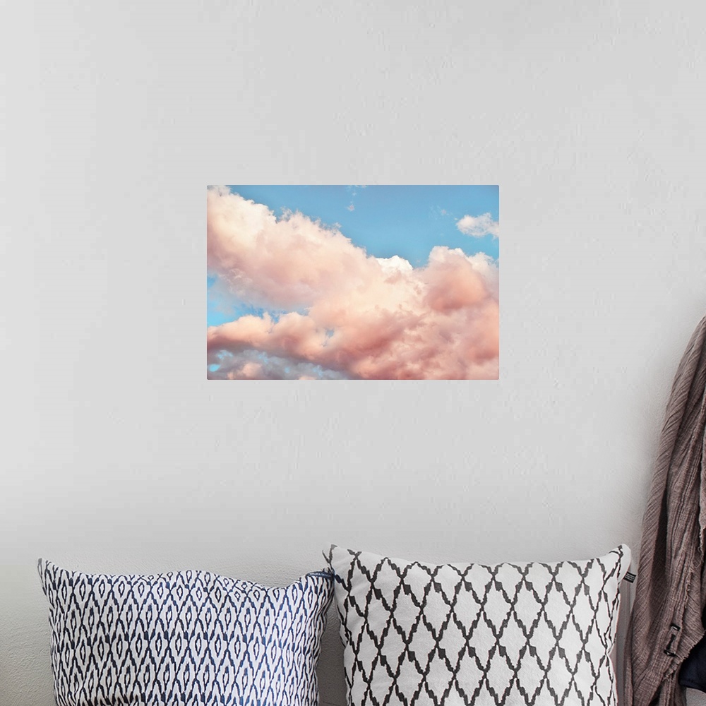 A bohemian room featuring Toasty Clouds I