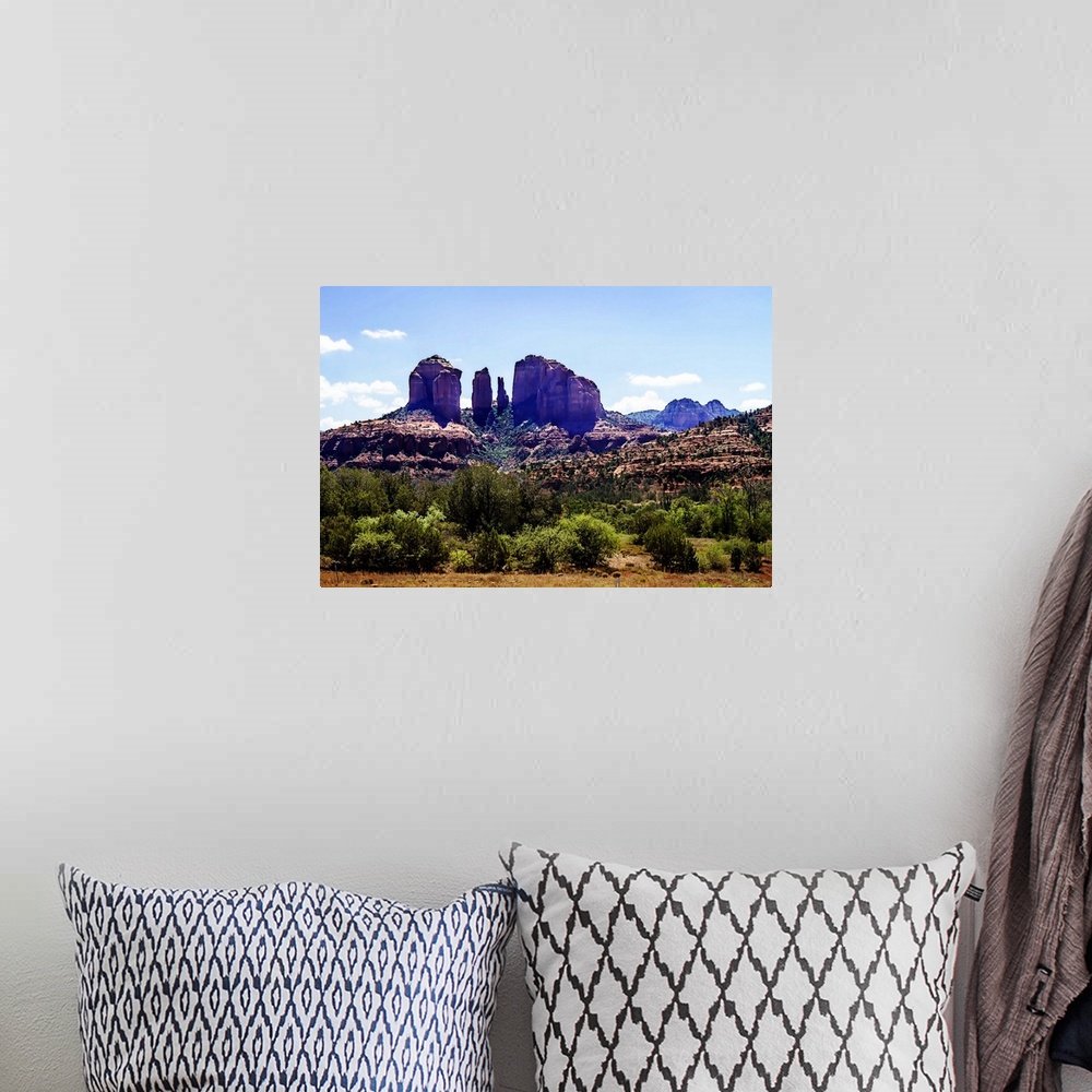 A bohemian room featuring Cathedral Rock I