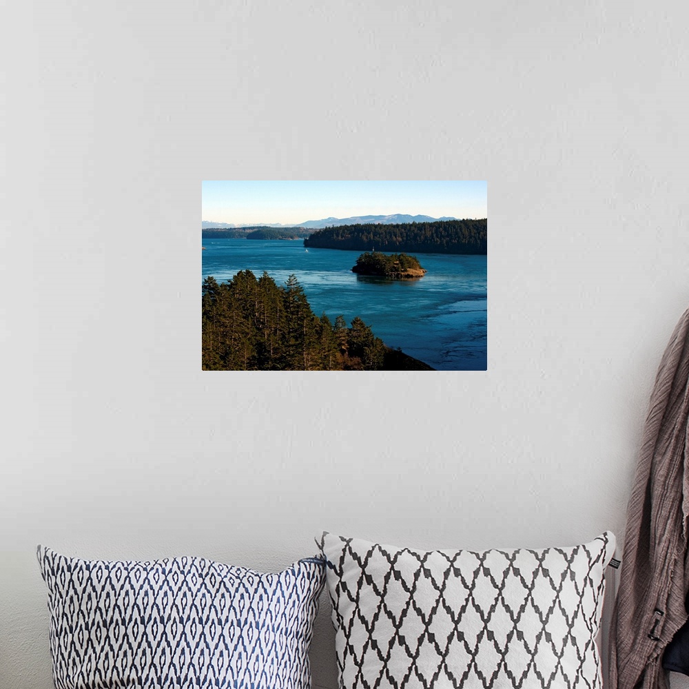 A bohemian room featuring Deception Pass I