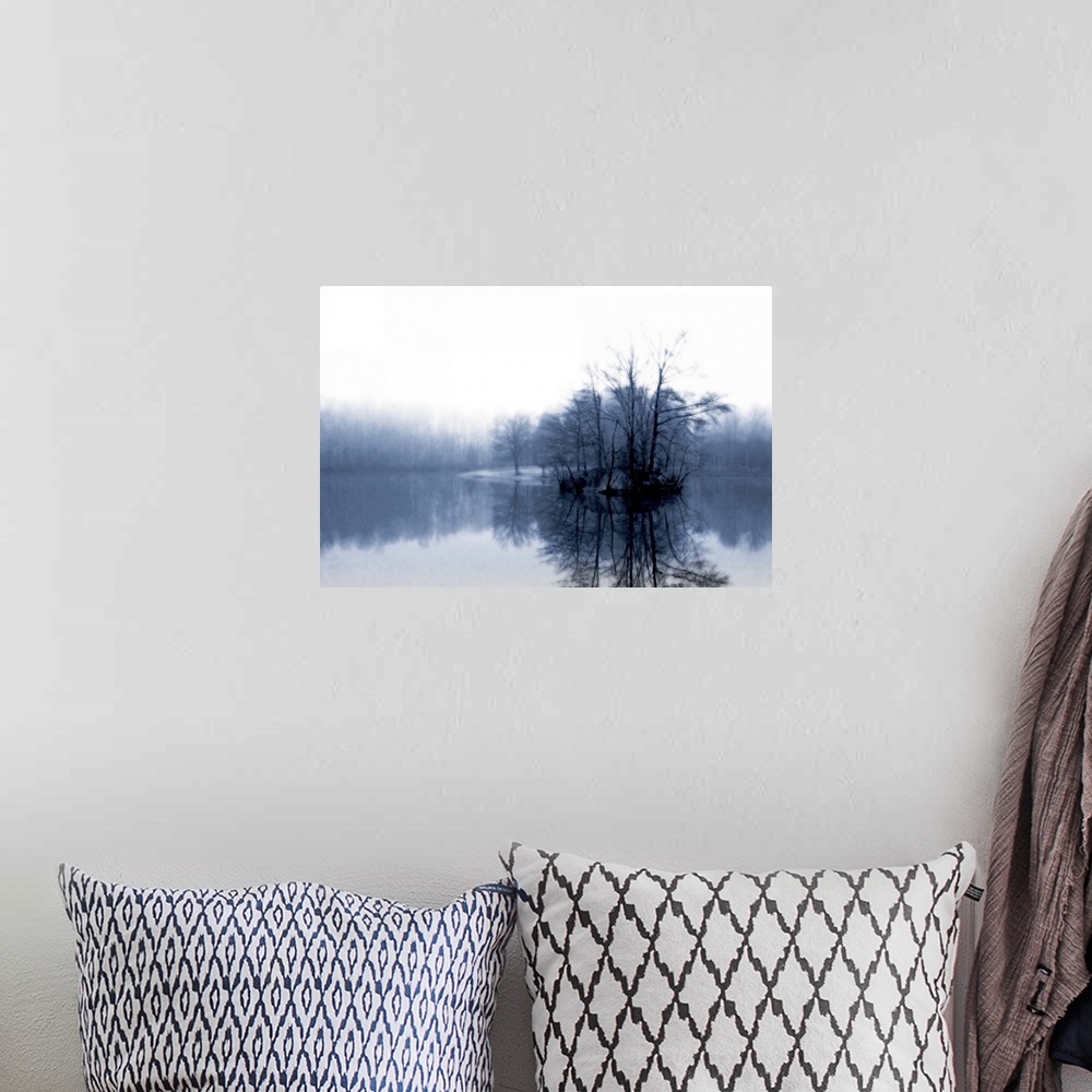 A bohemian room featuring Fog on the Lake 4