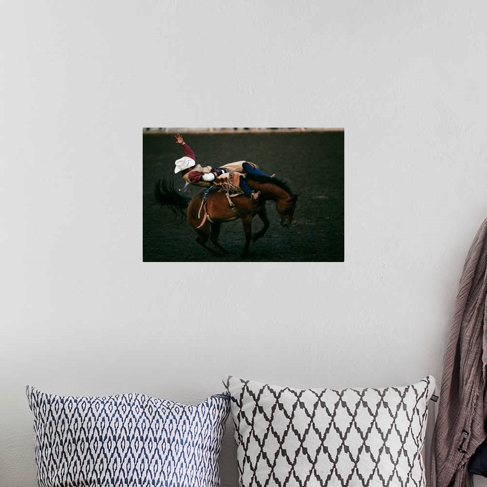 A bohemian room featuring Cowboy In A Rodeo