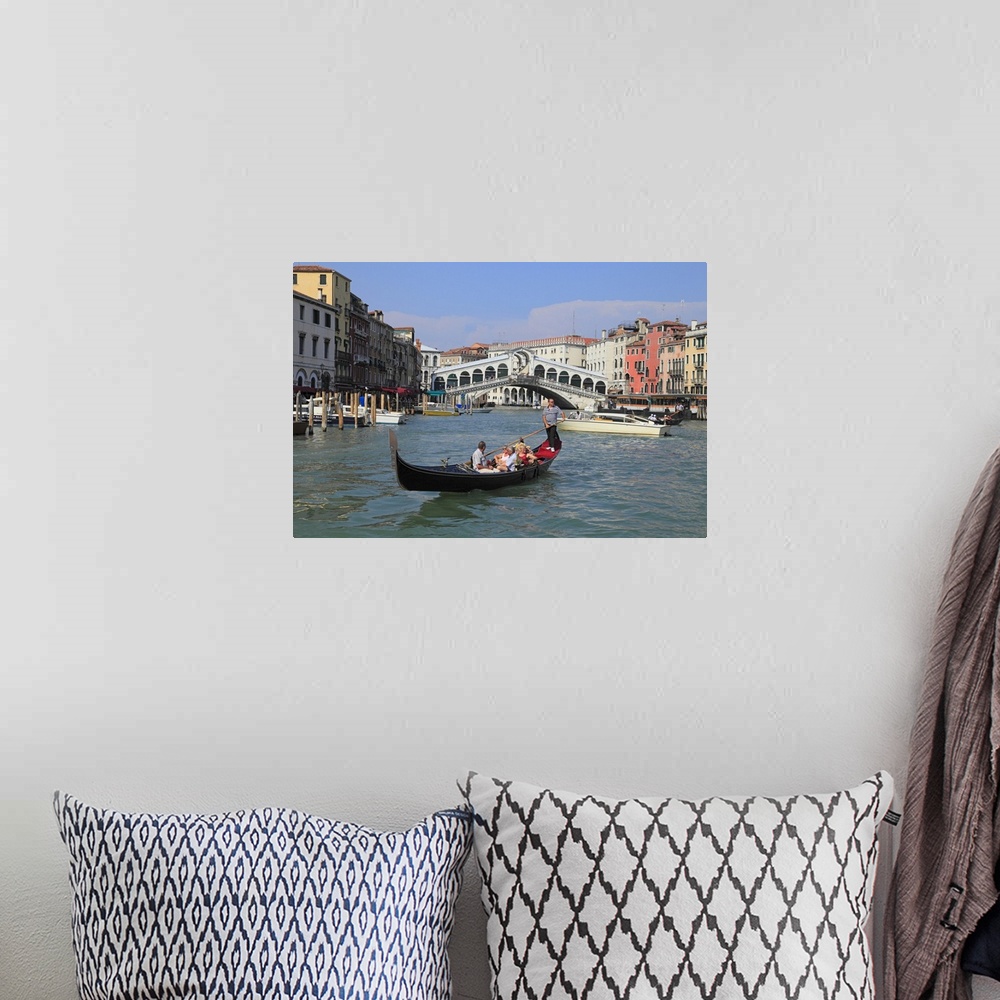A bohemian room featuring Gondola at Venice, Veneto, Italy