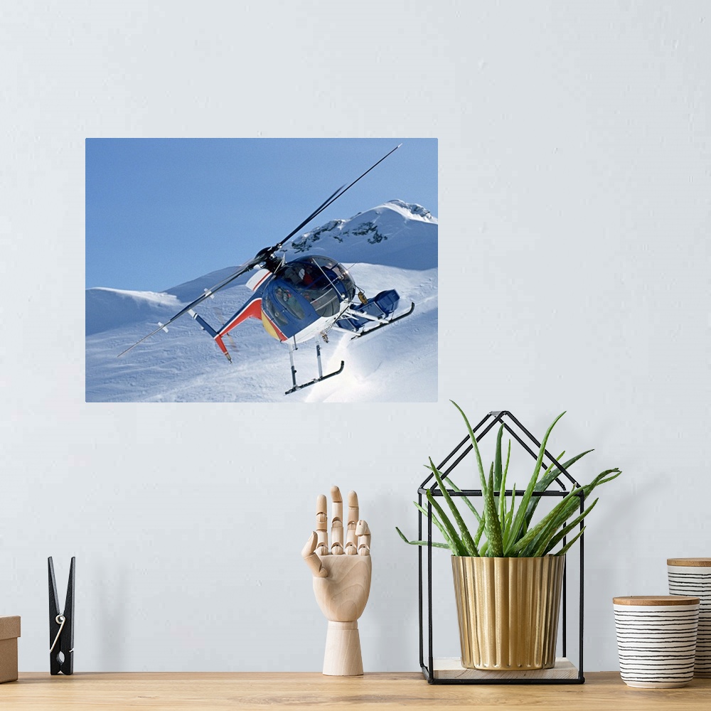 A bohemian room featuring Helicopter