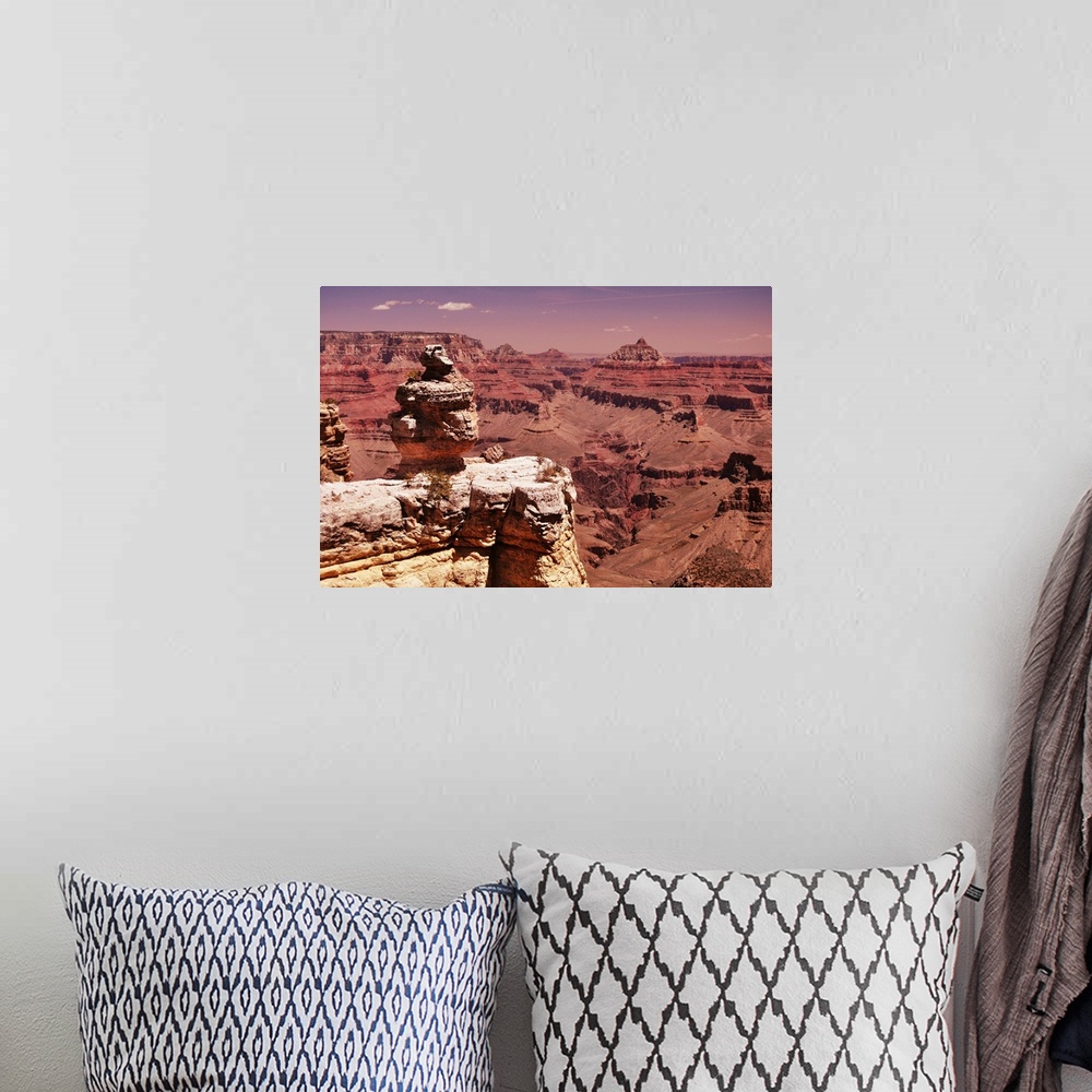 A bohemian room featuring Rock formation in grand canyon national park, south rim, arizona, USA