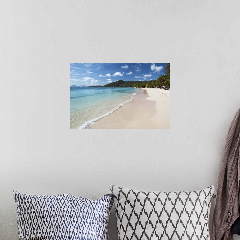 A bohemian room featuring Sainte Anne beach, Caribbean, France.