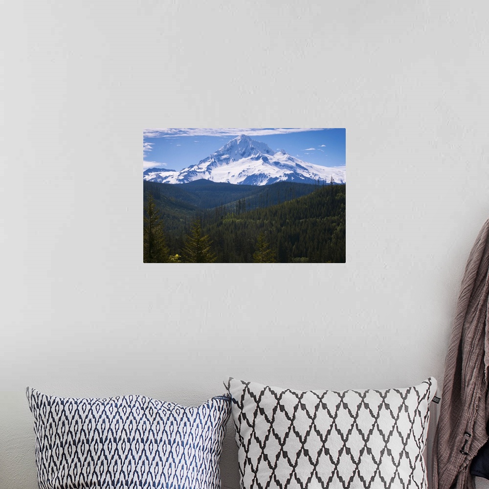 A bohemian room featuring USA, Oregon, View of Mount Hood
