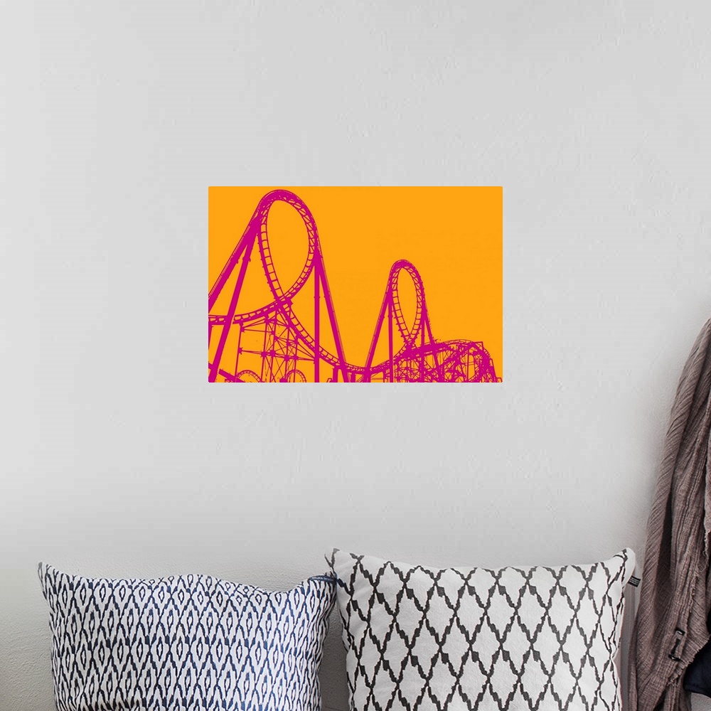 A bohemian room featuring Rollercoaster