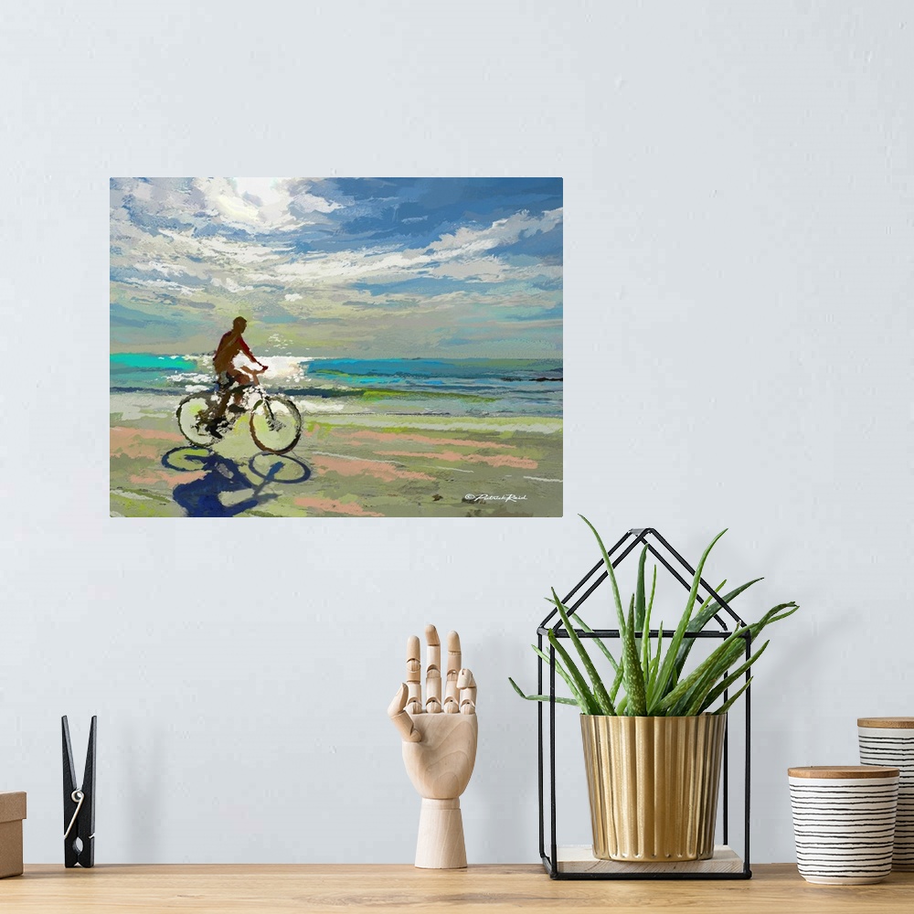 A bohemian room featuring Beach Biker