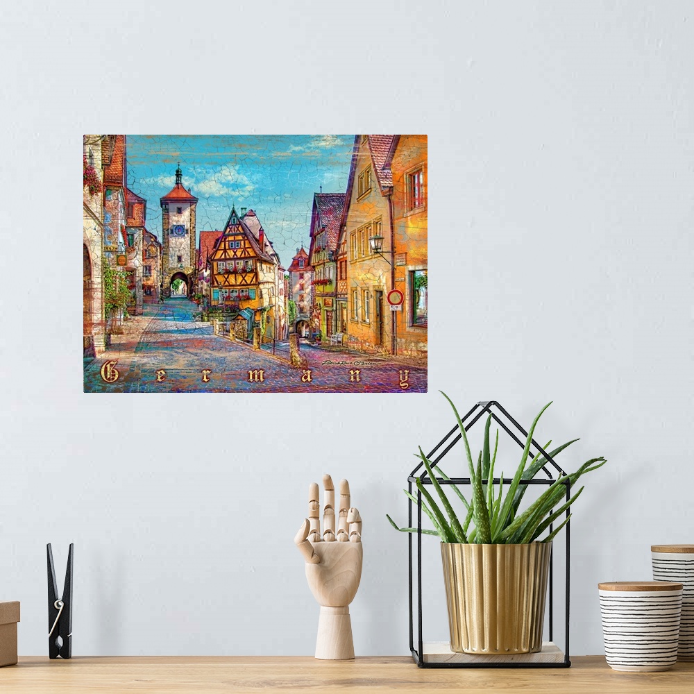 A bohemian room featuring Rothenburg