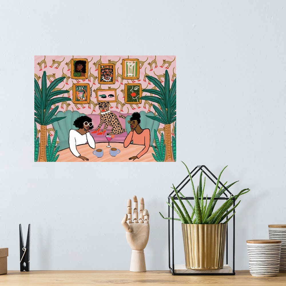 A bohemian room featuring Honored Guest