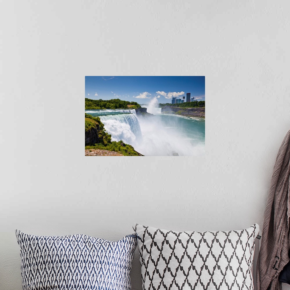 A bohemian room featuring American Falls Of Niagara Falls, New York State, USA