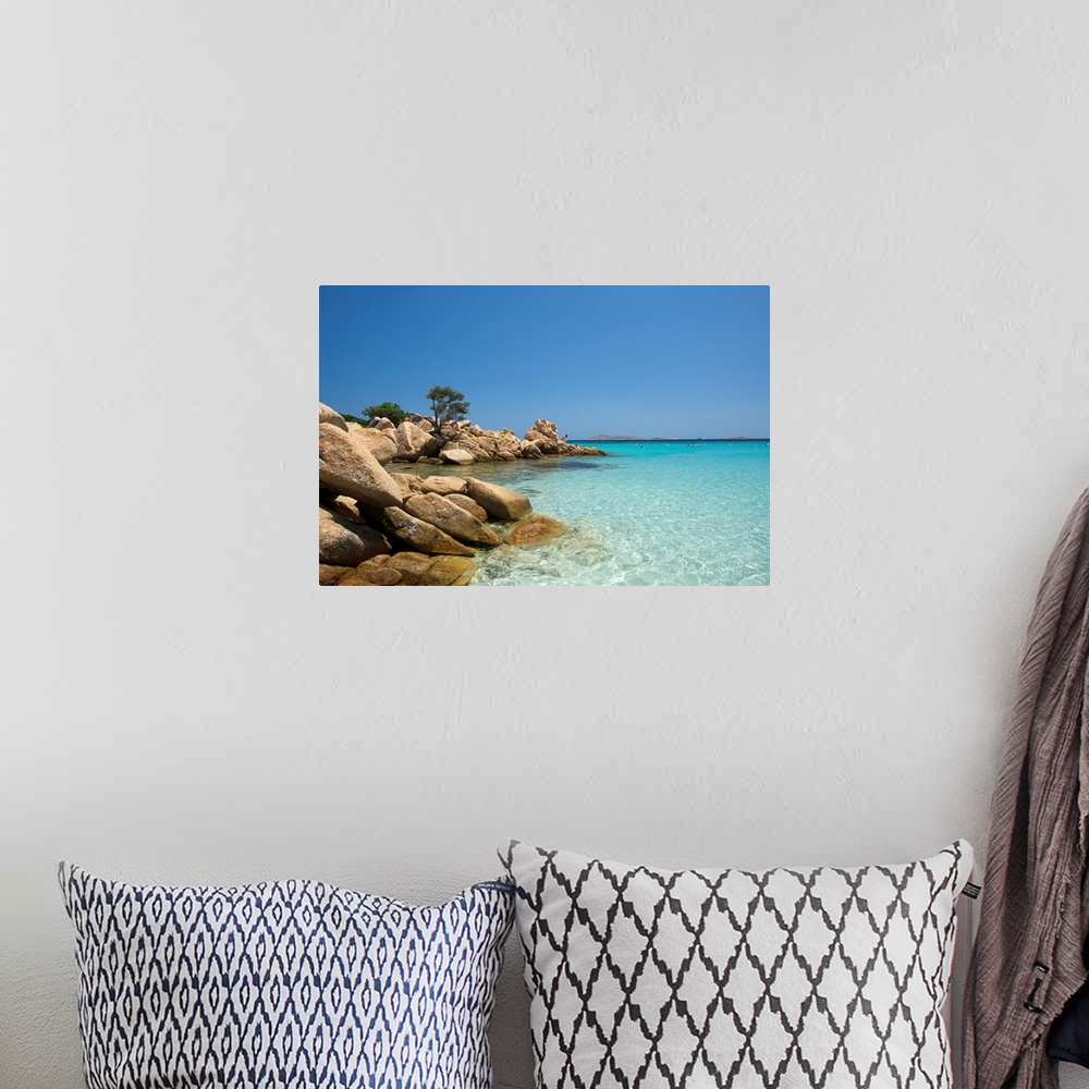 A bohemian room featuring Capriccioli Beach, Northern Sardinia, Sardinia, Italy