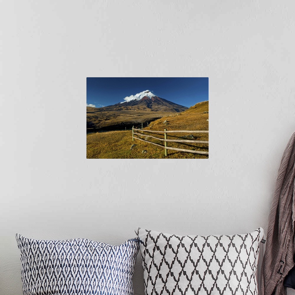 A bohemian room featuring Cotopaxi National Park, Snow-Capped Cotopaxi Volcano, One OF The Highest Active Volcanoes, High P...