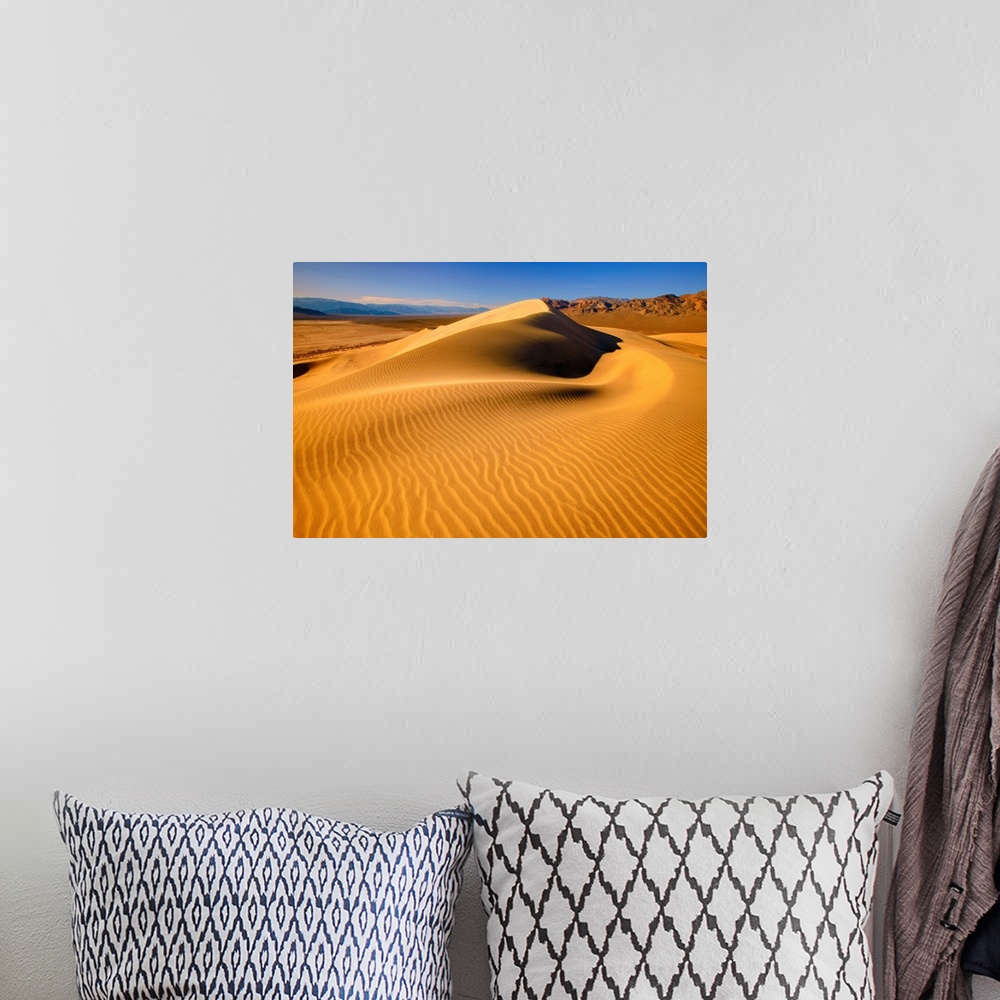 A bohemian room featuring Eureka Dunes, Death Valley National Park, California, Usa