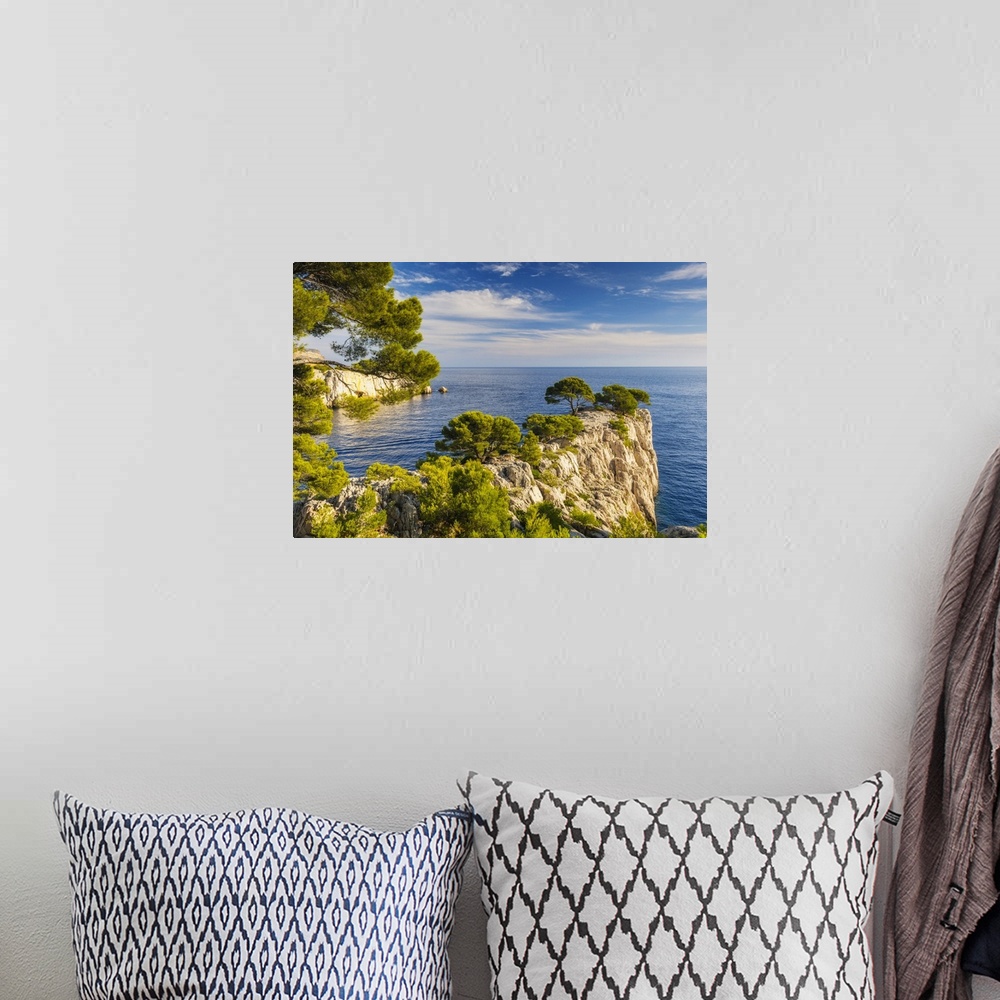 A bohemian room featuring Les Calanche de Cassis, Cassis, Alpes-Maritimes, Provence-Alpes-Cote d'Azur, French Riviera, France