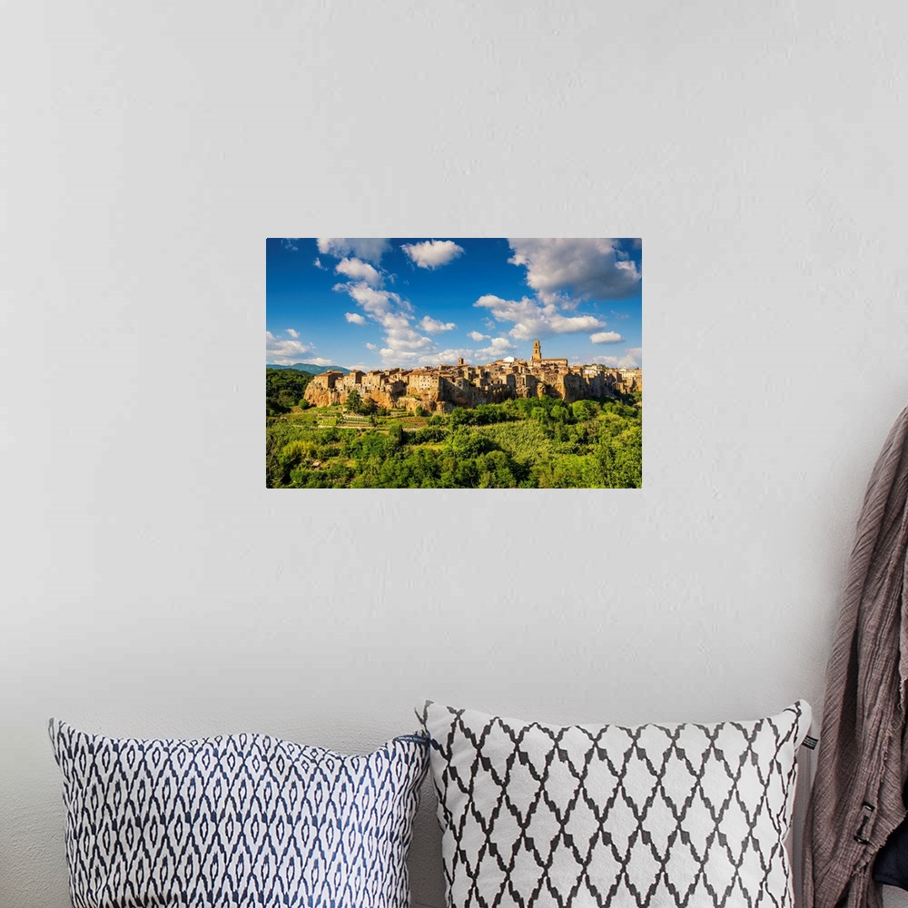 A bohemian room featuring Pitigliano, Tuscany, Italy