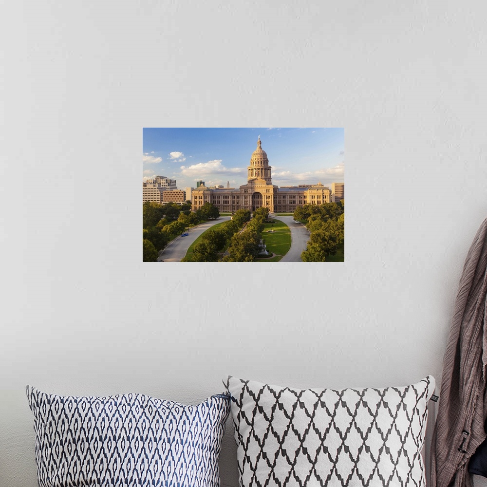 A bohemian room featuring State Capital building, Austin, Texas, United States of America
