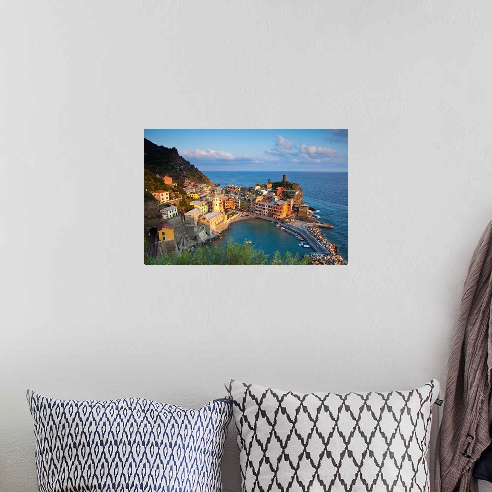 A bohemian room featuring Vernazza, Cinque Terre, Riviera di Levante, Liguria, Italy