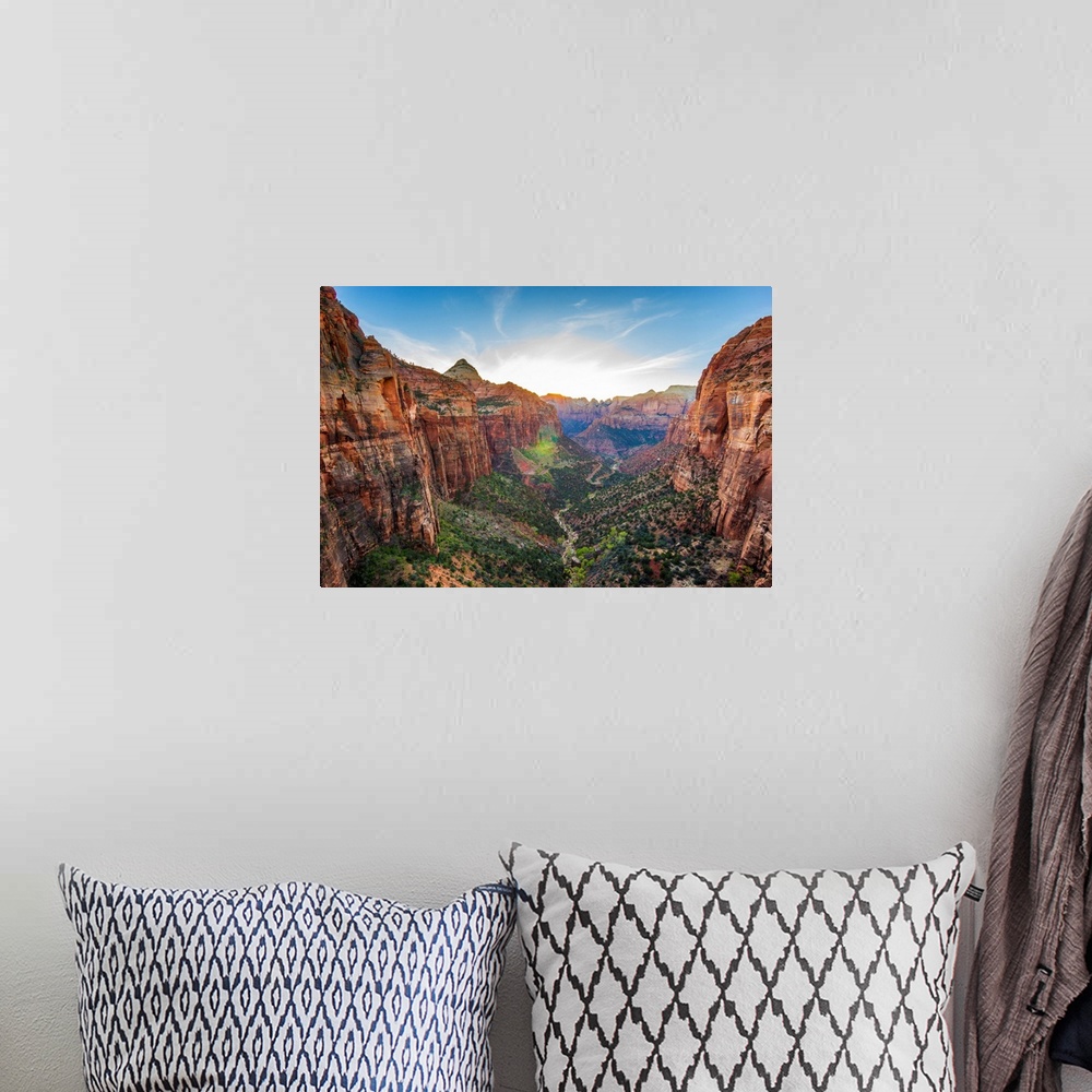 A bohemian room featuring Zion National Park - Canyon View