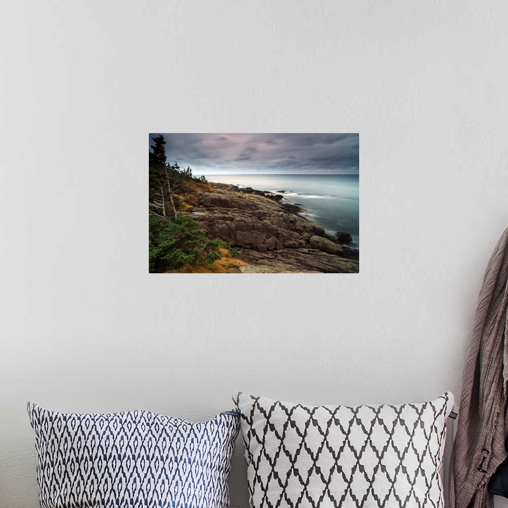 A bohemian room featuring Bay of Fundy Seascape at Dusk