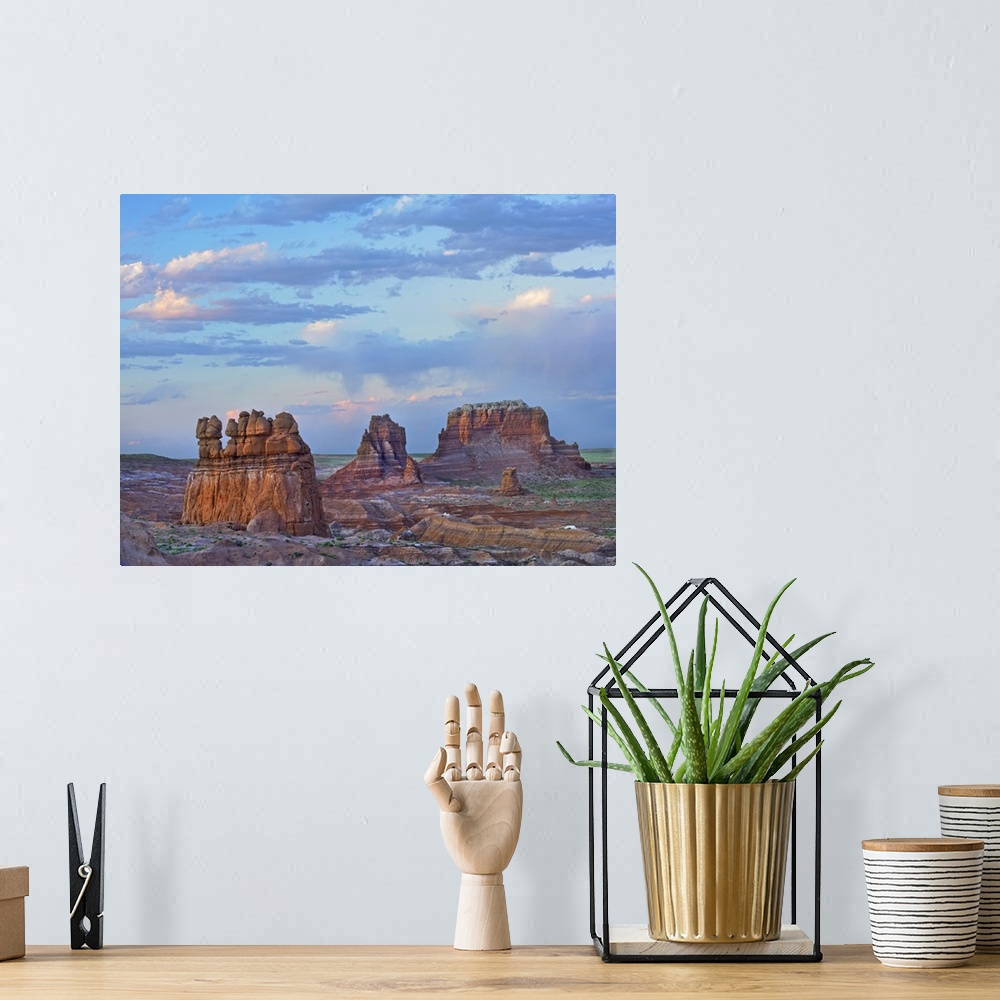 A bohemian room featuring Eroded buttes in desert, Bryce Canyon National Park, Utah