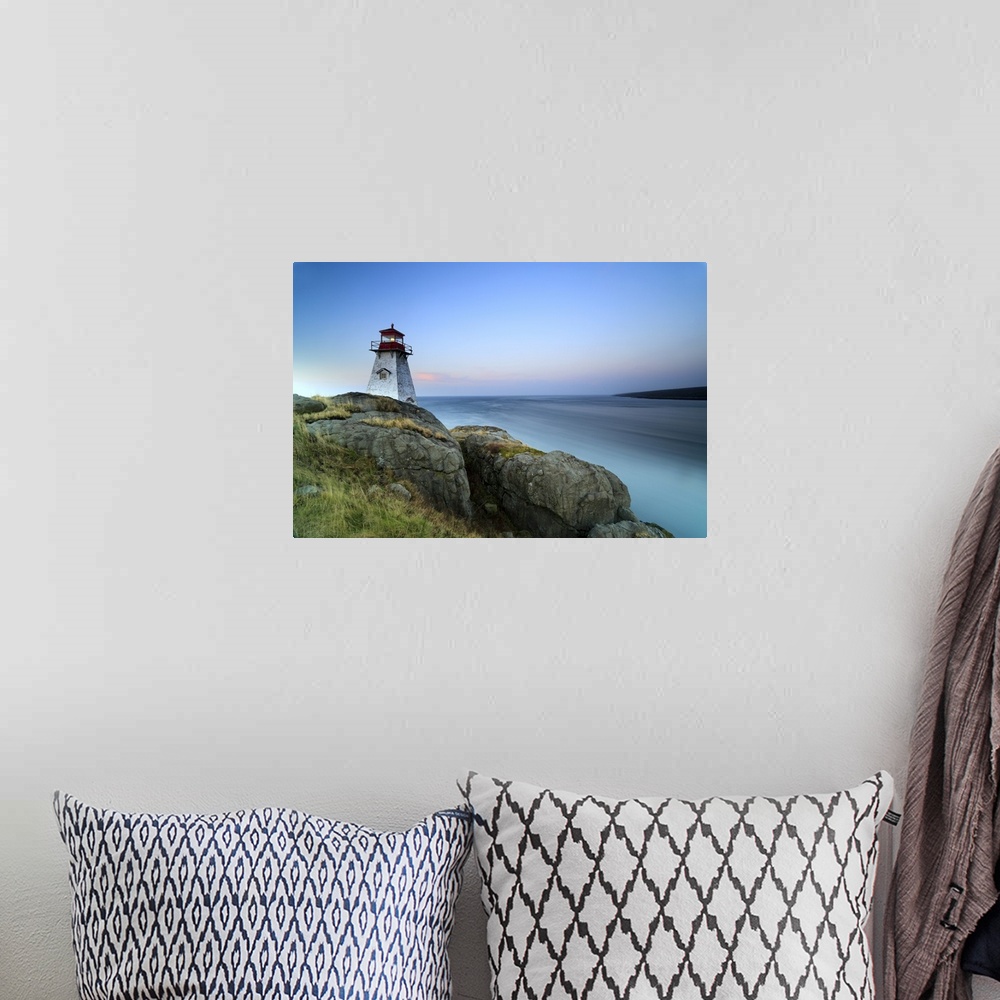 A bohemian room featuring Northern Lighthouse,Long Island,Nova Scotia,southern Entrance Bay of Fundy