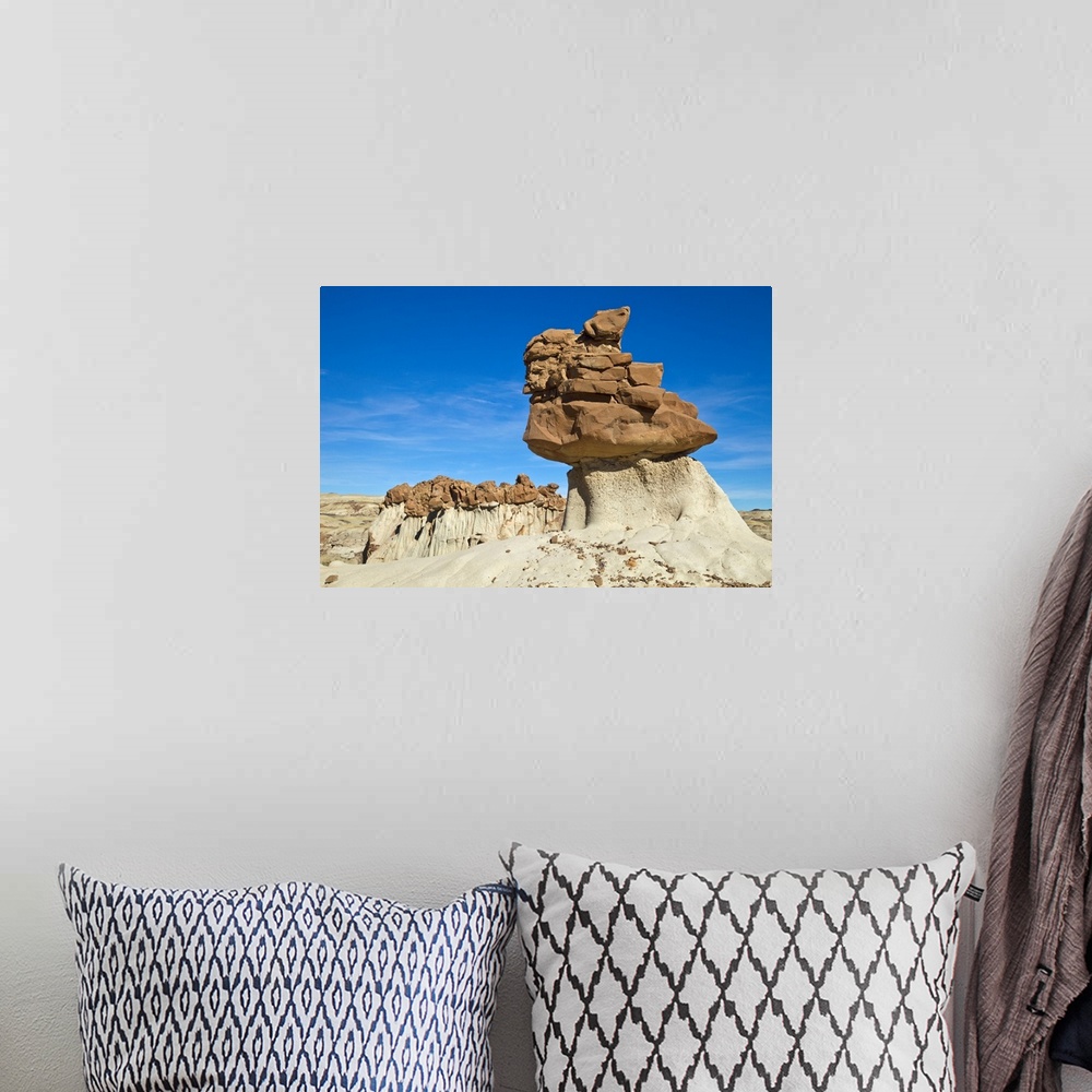 A bohemian room featuring Rock Formation Bisti Wilderness Area New Mexico