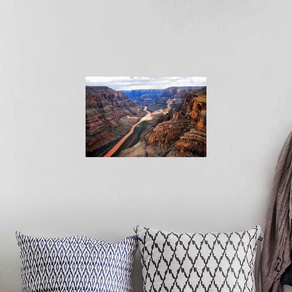 A bohemian room featuring Colorado River