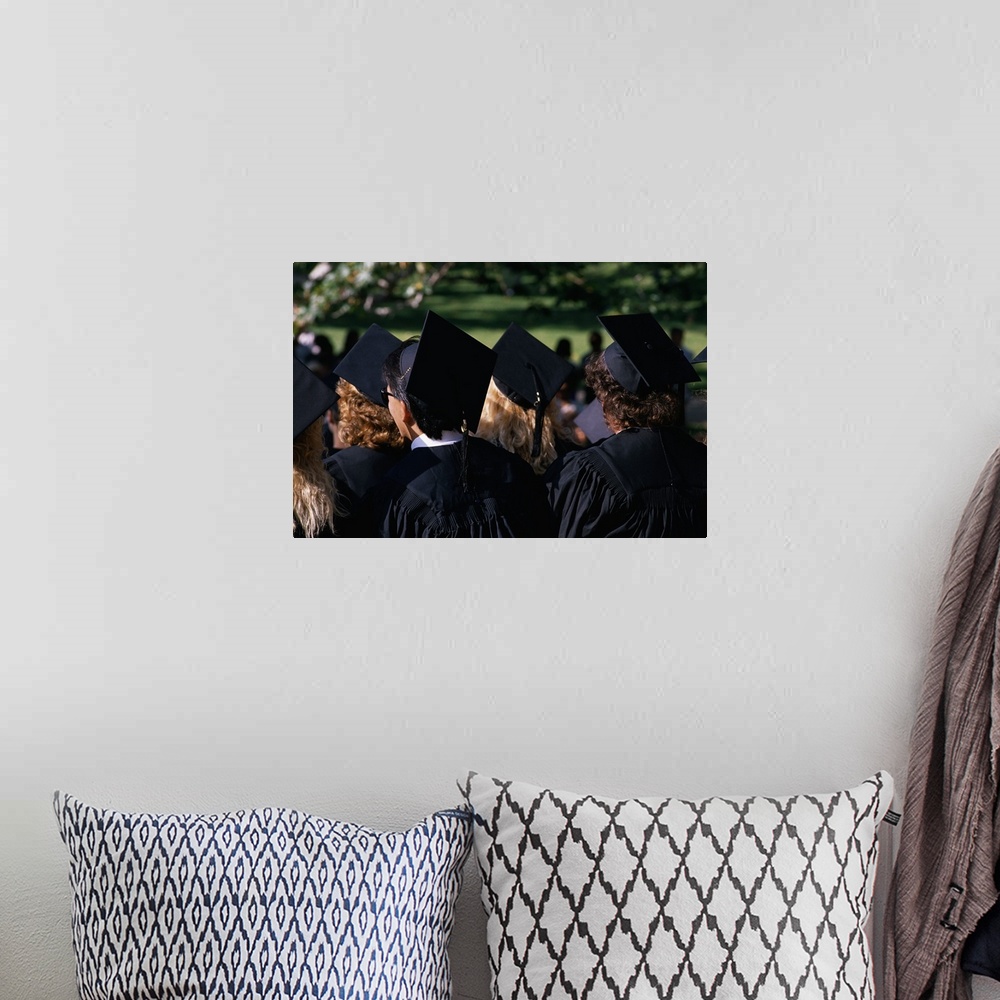 A bohemian room featuring College Graduation Ceremony