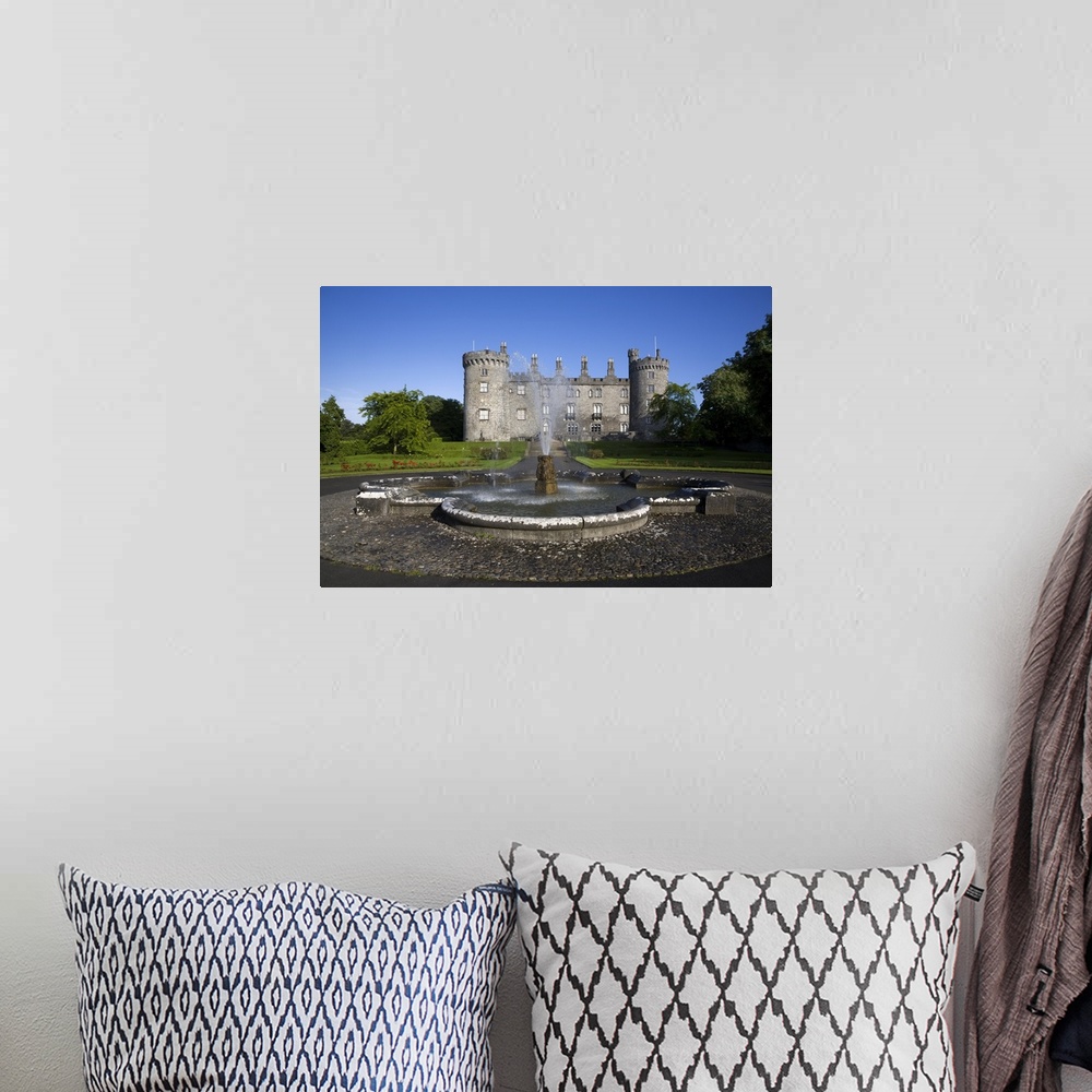 A bohemian room featuring Kilkenny Castle rebuilt in the 19th Century, Kilkenny City, County Kilkenny, Ireland