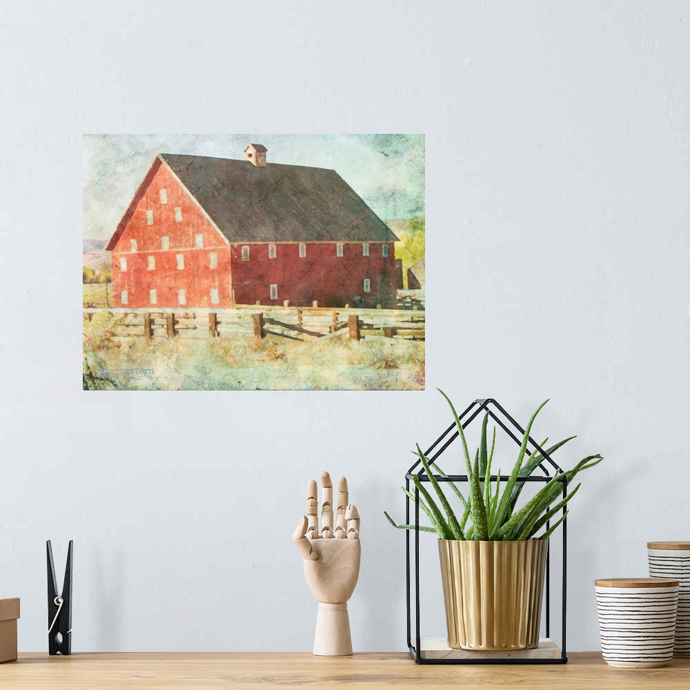 A bohemian room featuring Big Red Barn