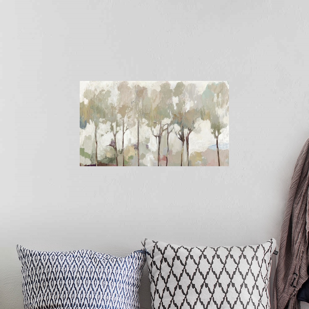 A bohemian room featuring Soft Pastel Forest