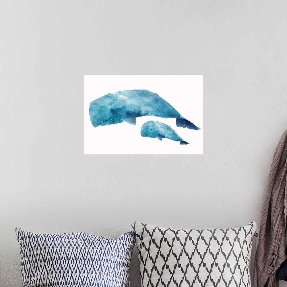 A bohemian room featuring Whale Baby