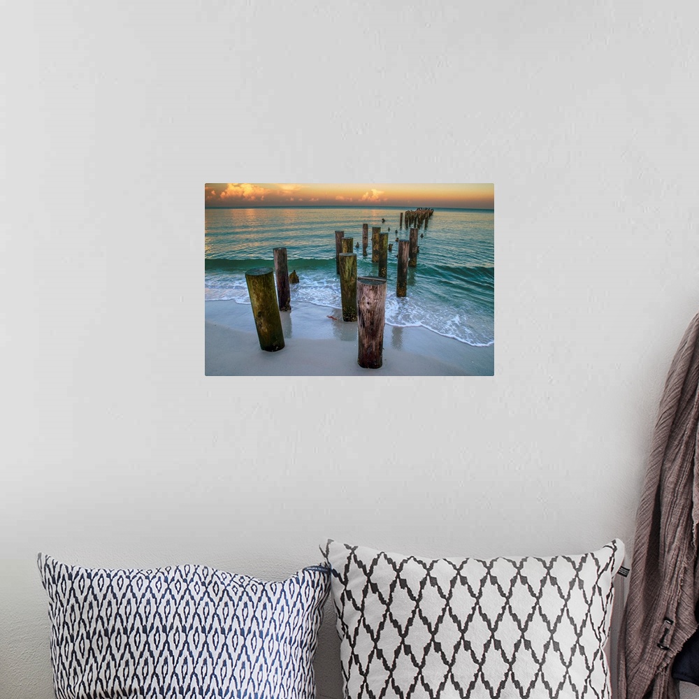 A bohemian room featuring Morning Tide