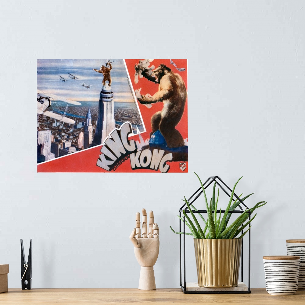 A bohemian room featuring King Kong Colored 11