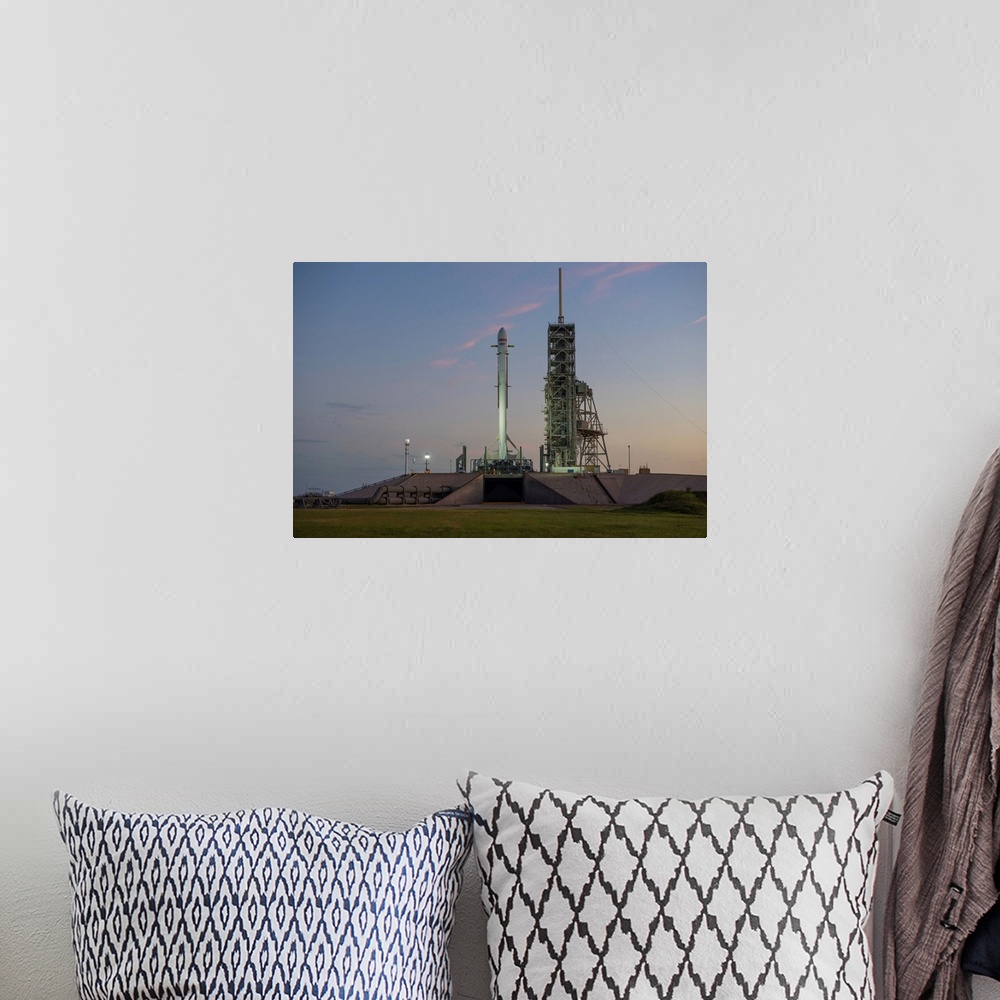 A bohemian room featuring On October 11th, SpaceX successfully launched the EchoStar 105/SES-11 payload from Launch Complex...
