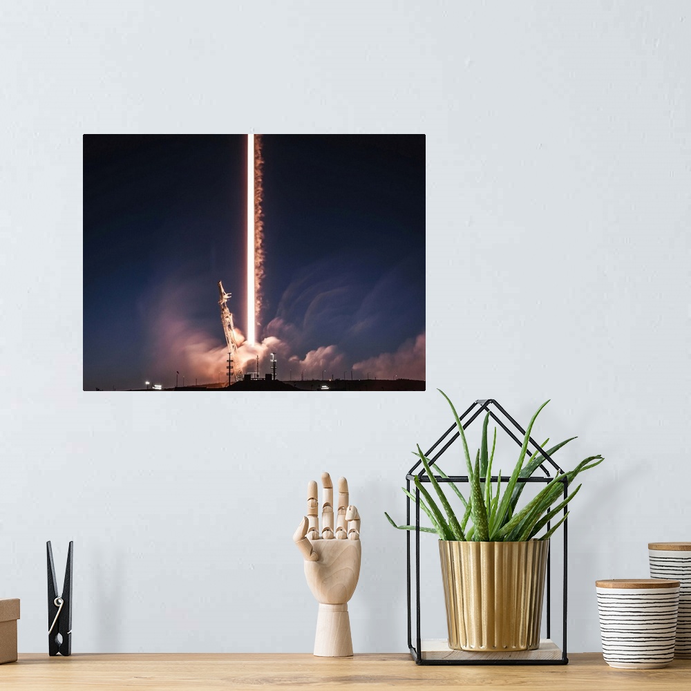 A bohemian room featuring PAZ Mission. On Thursday, February 22nd at 6:17 a.m. PT, SpaceX successfully launched the PAZ sat...