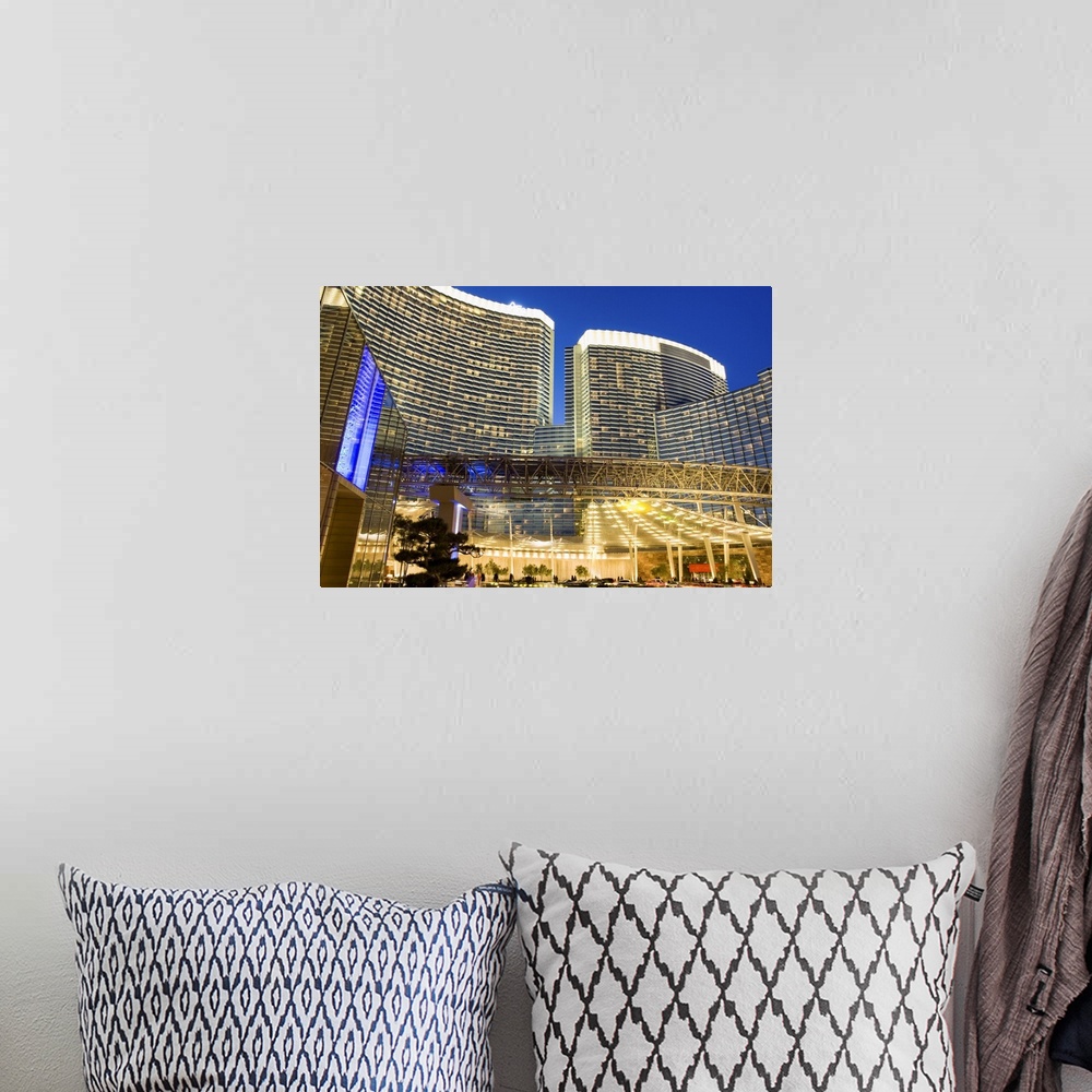 A bohemian room featuring Aria Casino at CityCenter, Las Vegas, Nevada