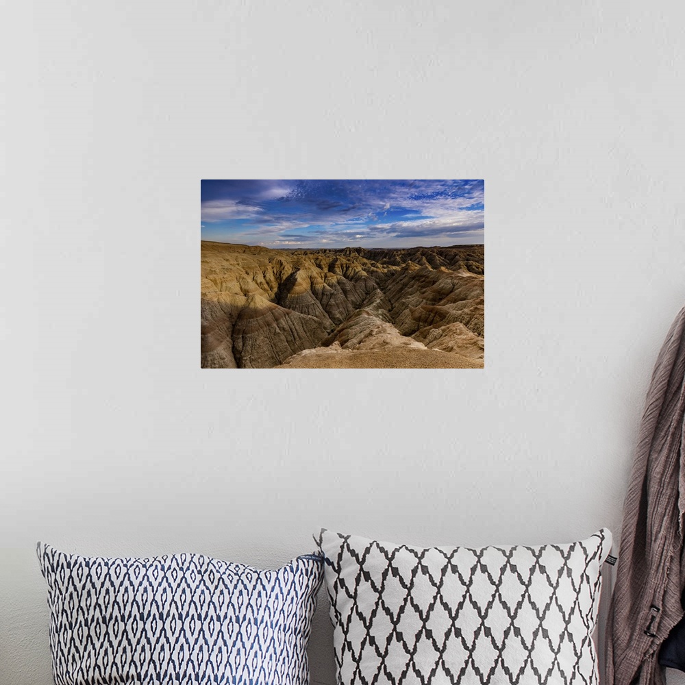 A bohemian room featuring Breathtaking views in the Badlands, South Dakota, United States of America, North America