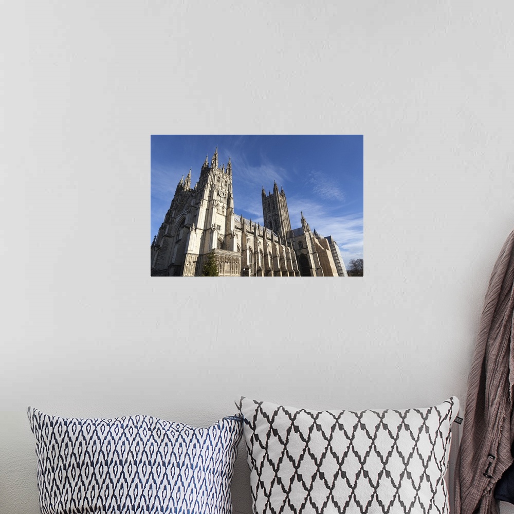A bohemian room featuring Canterbury Cathedral, Canterbury, Kent, England, United Kingdom, Europe