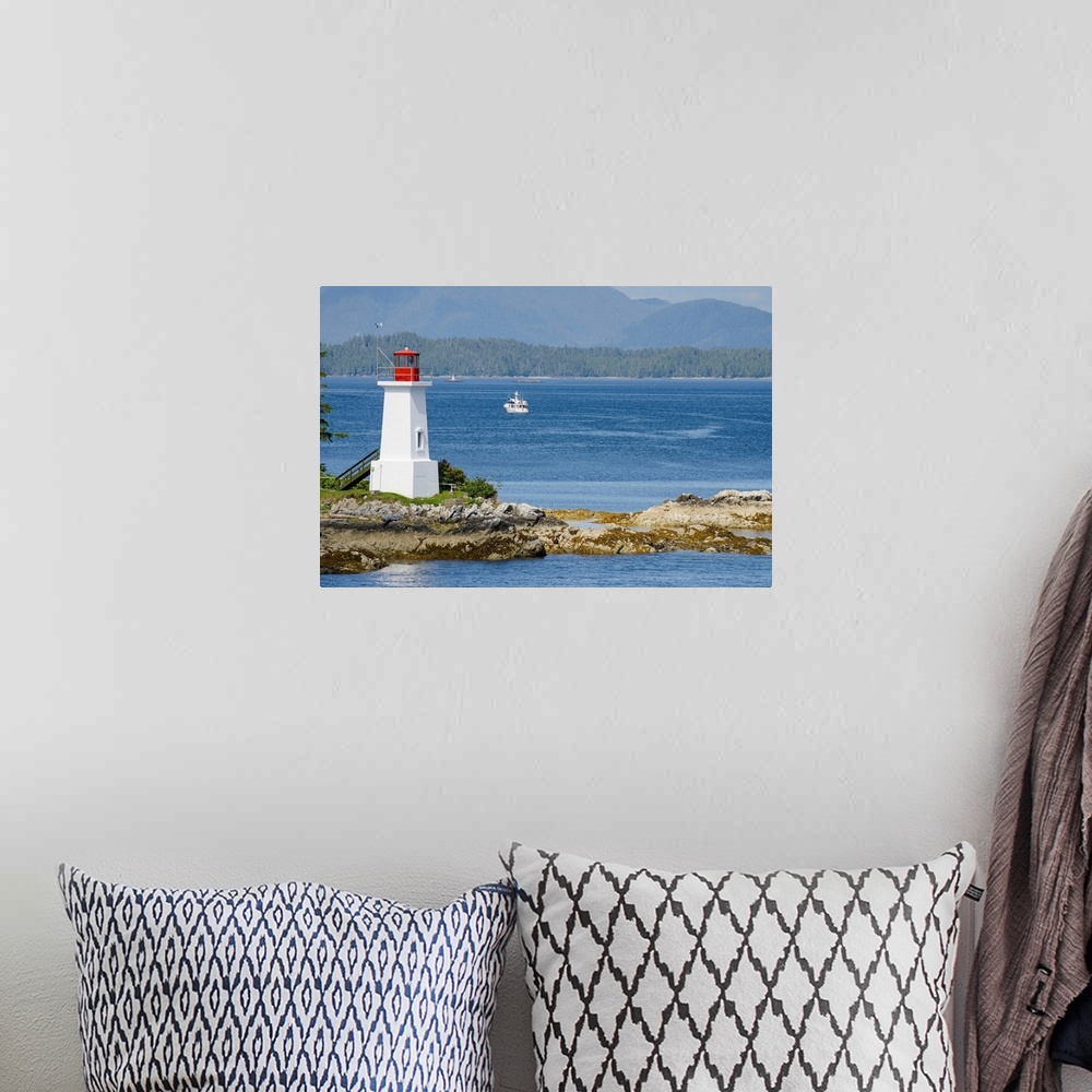 A bohemian room featuring Dryad Point Lightstation, Bella Bella, Inside Passage, British Columbia, Canada