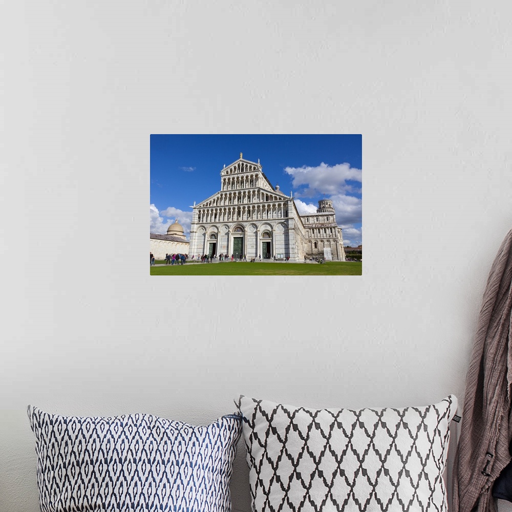 A bohemian room featuring Duomo di Santa Maria Assunta, Piazza dei Miracoli, Pisa, Tuscany, Italy