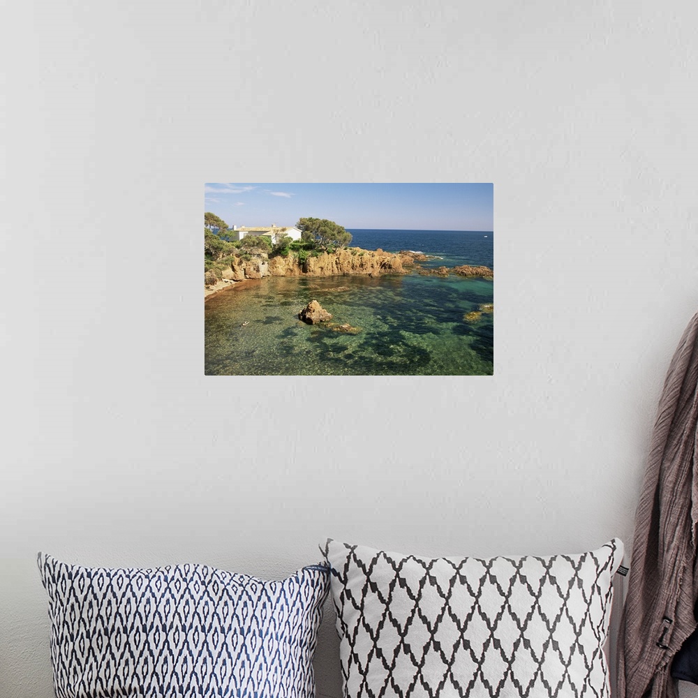 A bohemian room featuring Esterel Corniche near St. Raphael, Var, Cote d'Azur, Provence, France, Mediterranean