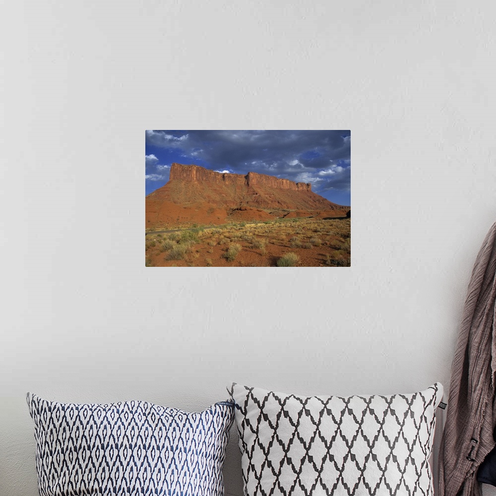 A bohemian room featuring Indian Creek Valley, Canyonlands National Park, Utah, USA